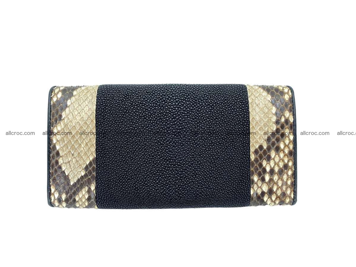 Stingray leather long wallet 2192 Foto 1