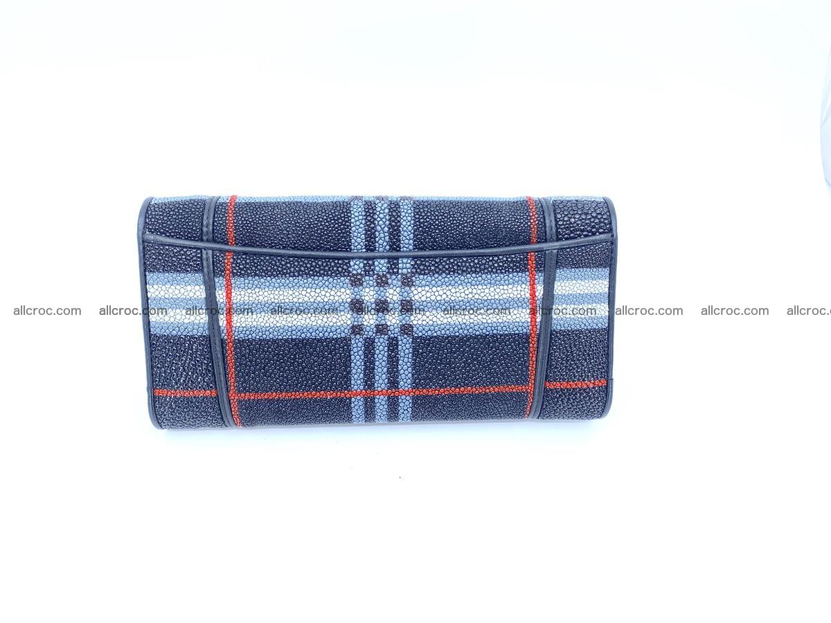 Stingray leather long wallet 1136 Foto 2