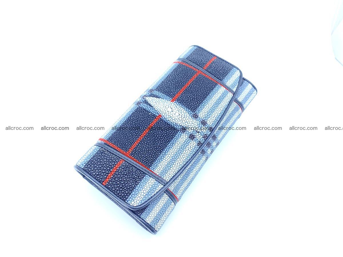 Stingray leather long wallet 1136 Foto 0