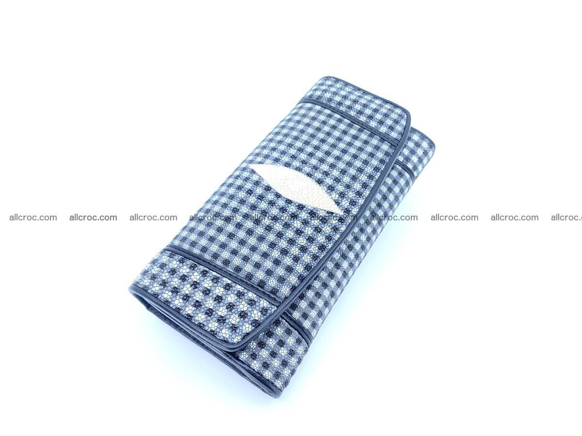 Stingray leather long wallet 1134 Foto 0