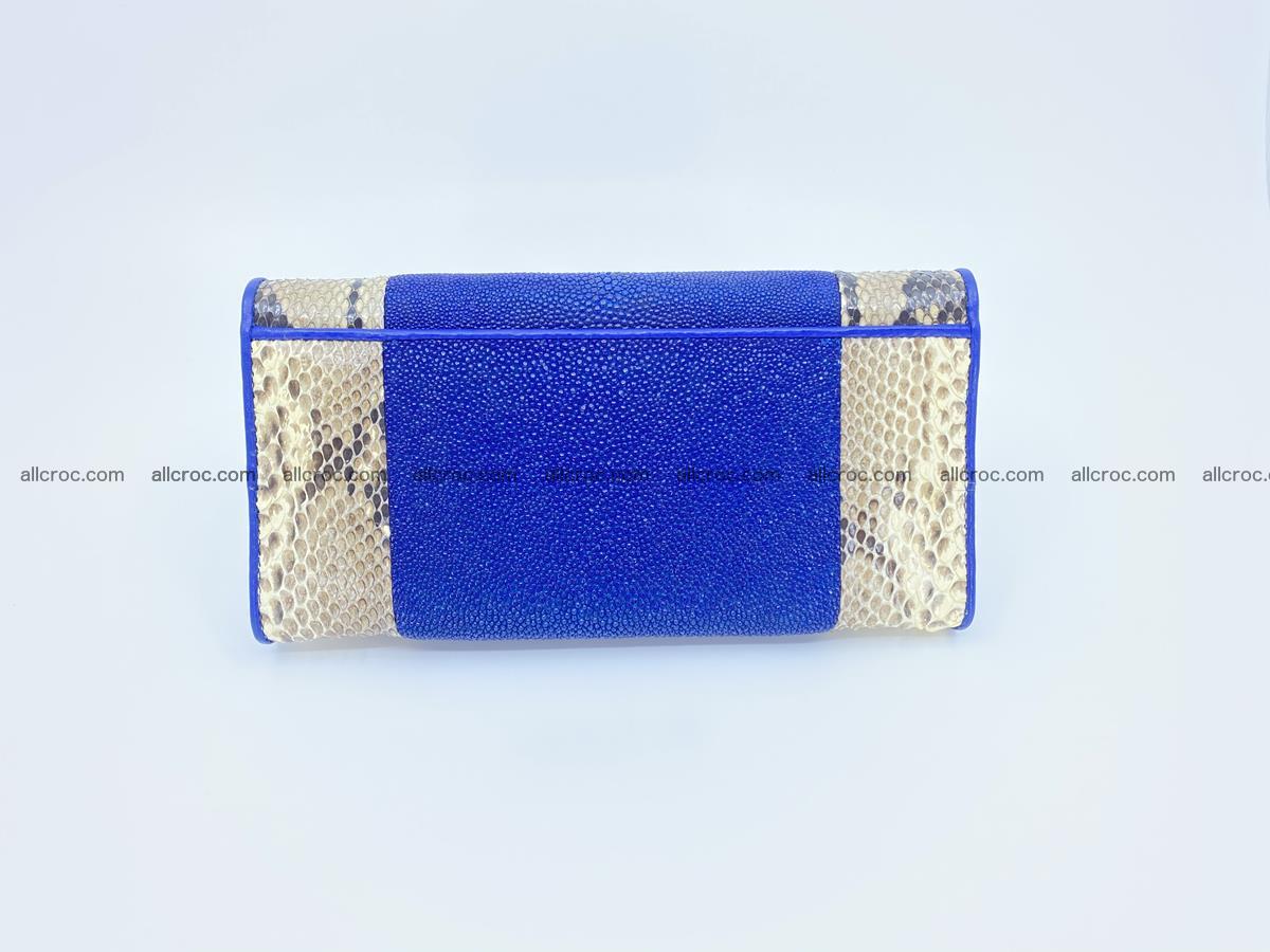 Stingray leather long wallet 1146 Foto 2