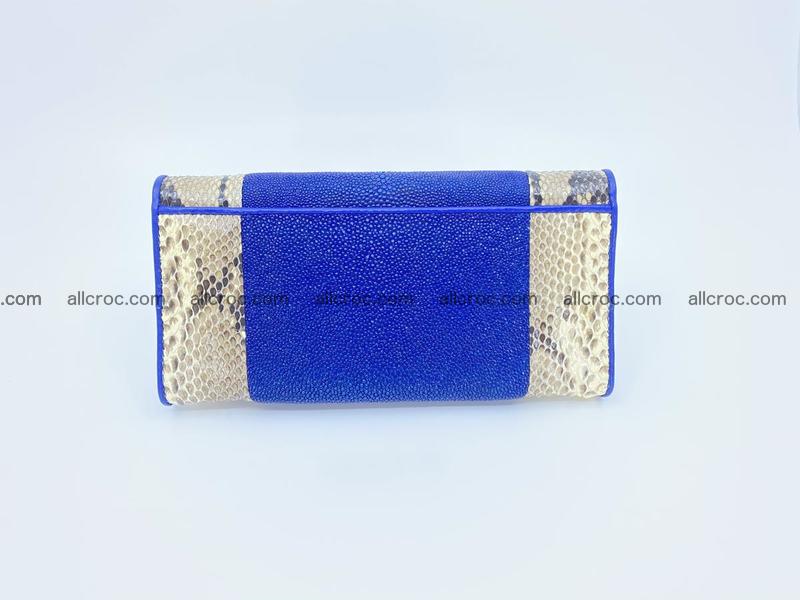 Stingray leather long wallet 1146
