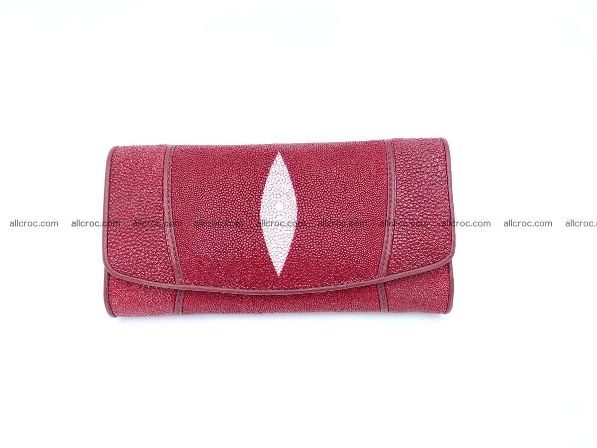 Stingray leather long wallet 1133 Foto 1