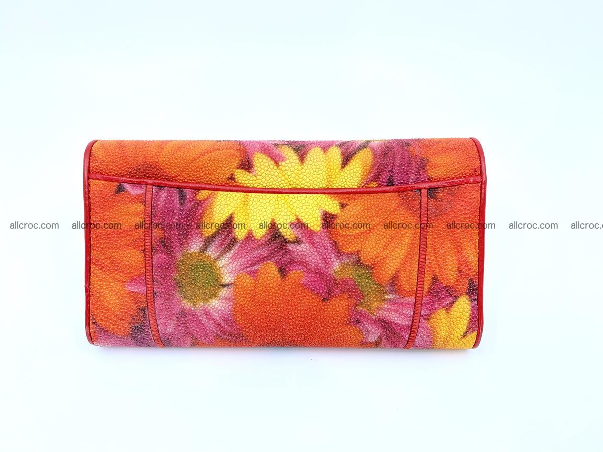 Stingray leather long wallet 1111 Foto 2