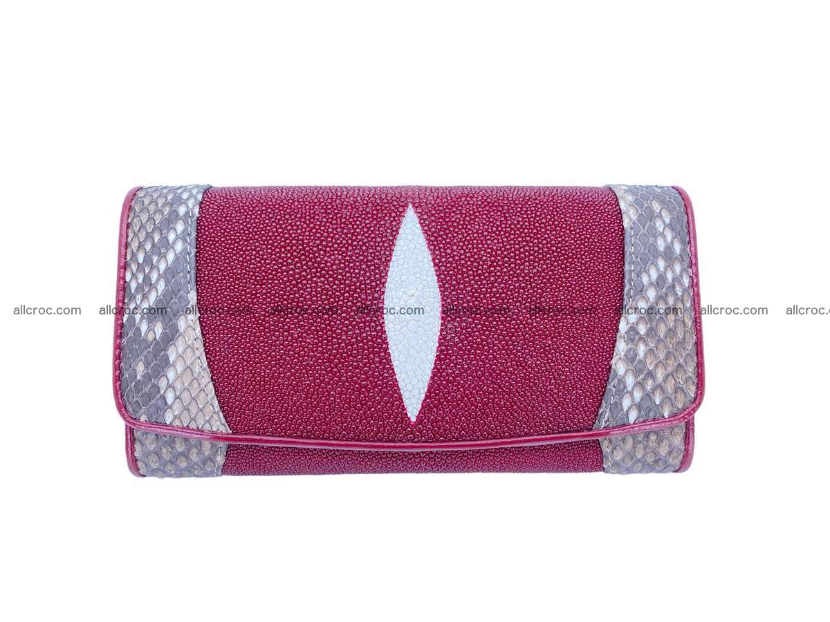 Stingray leather long wallet 2190 Foto 0