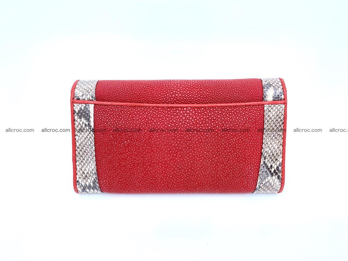 Stingray leather long wallet 2221 Foto 2