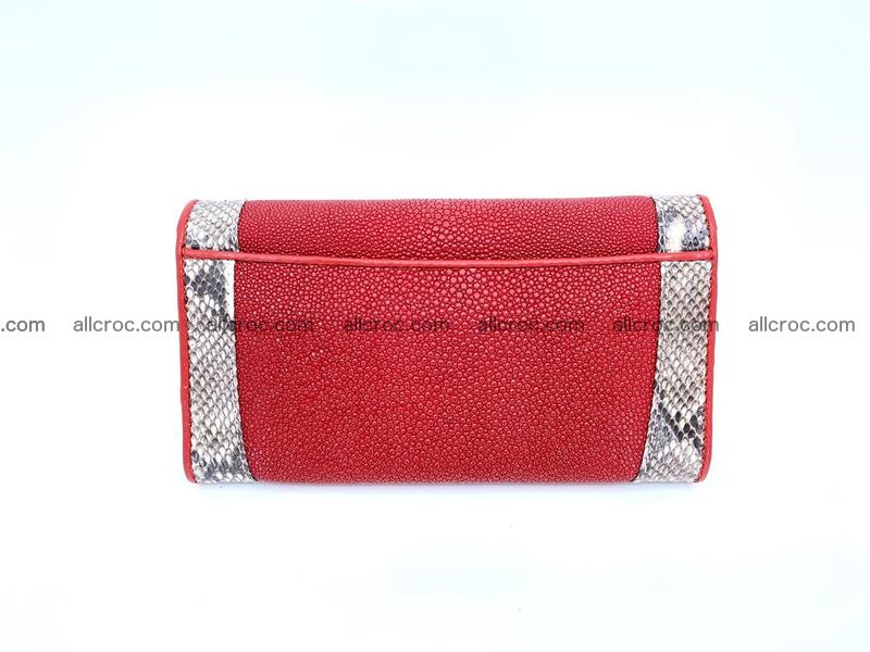 Stingray leather long wallet 1099