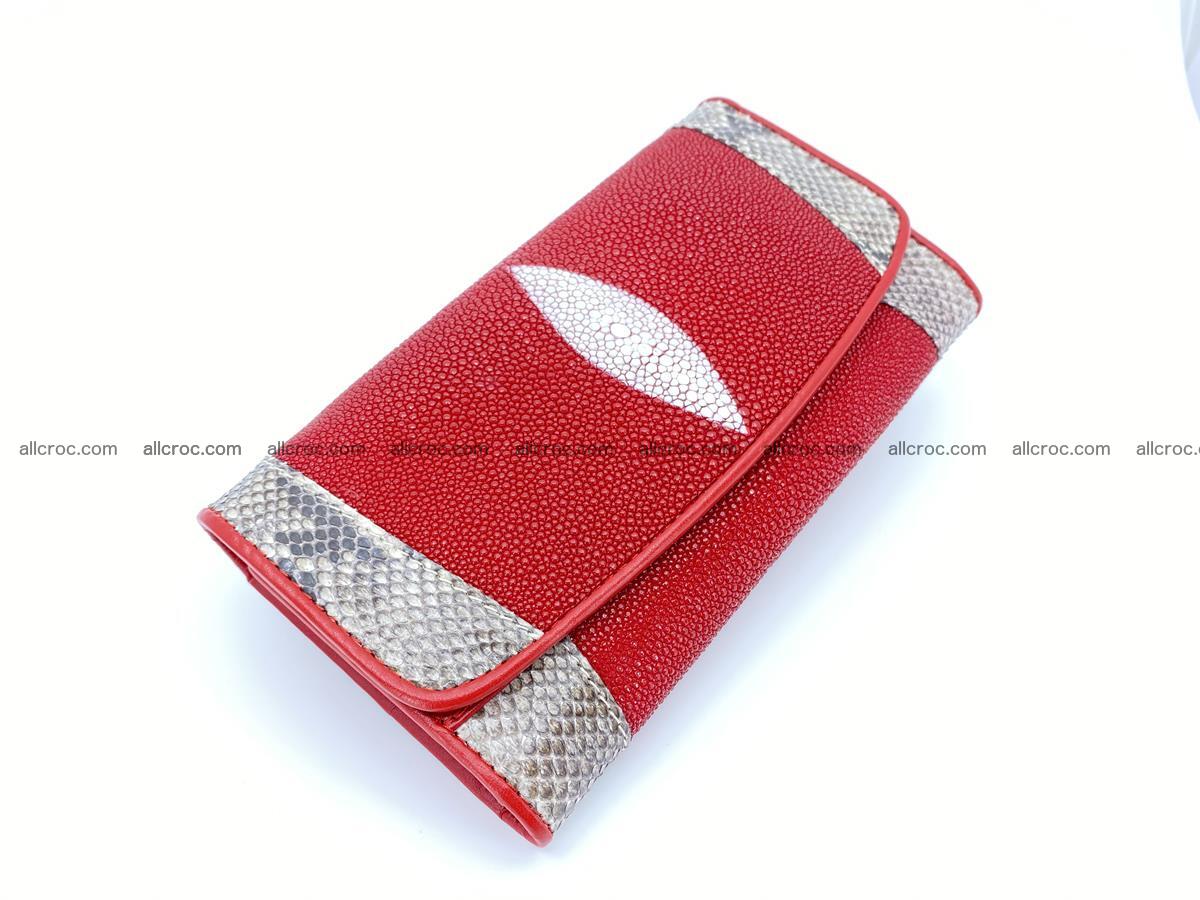 Stingray leather long wallet 2221 Foto 0