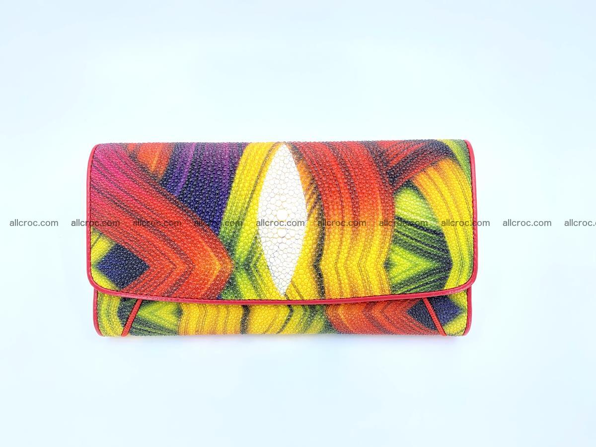 Stingray leather wallet 1086 Foto 1