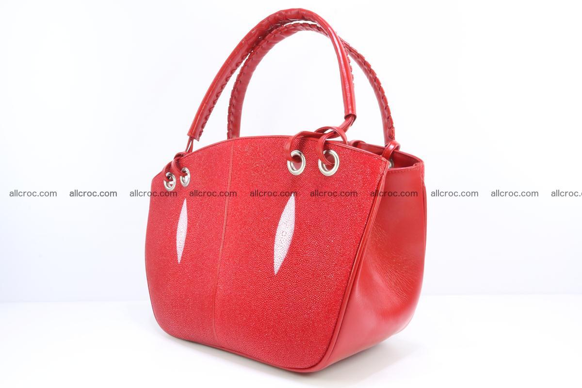 Stingray leather women's handbag 387 Foto 2