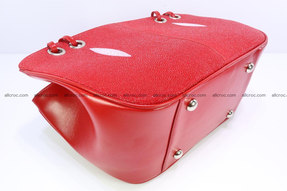 Stingray leather women's handbag 387 Foto 8