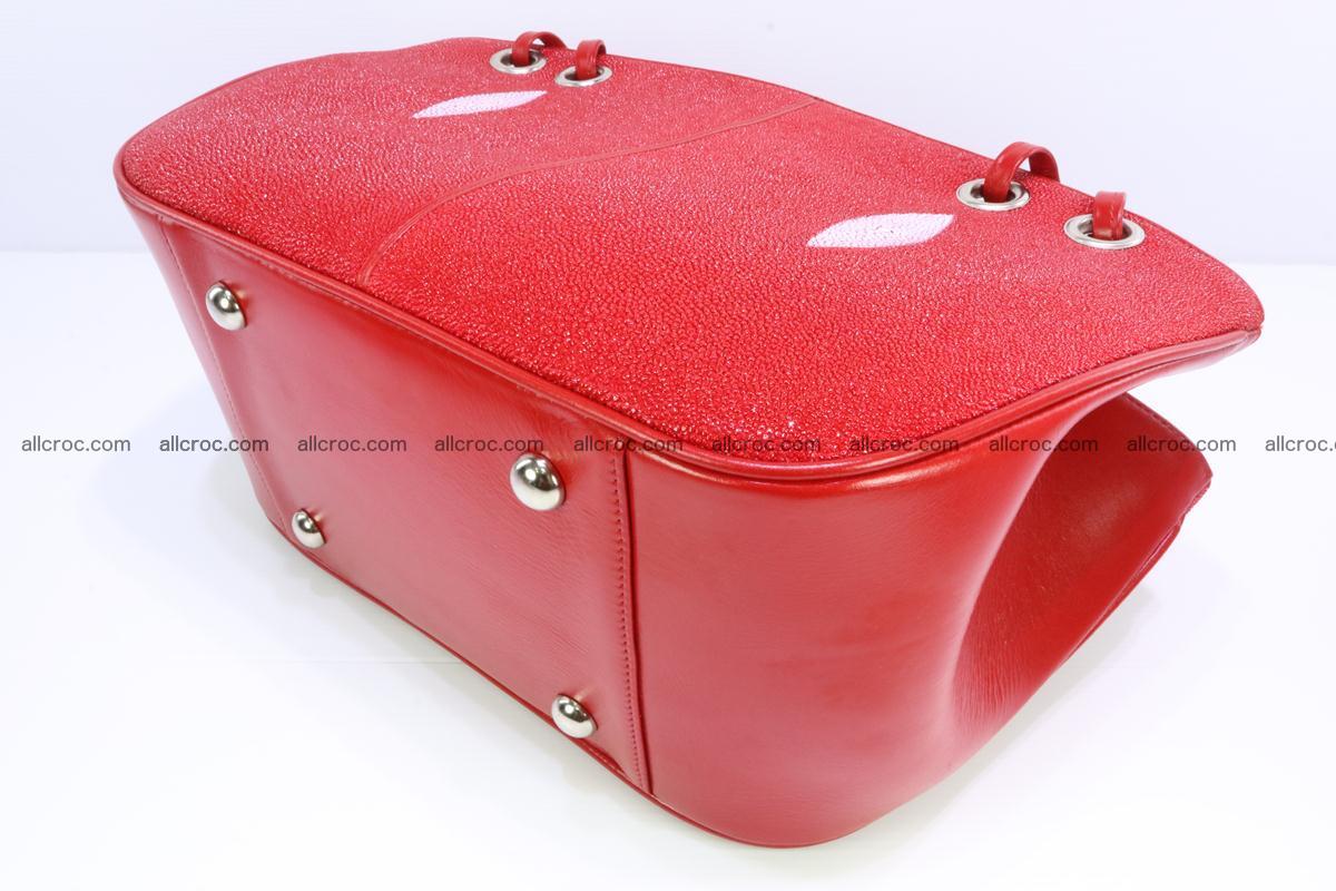 Stingray leather women's handbag 387 Foto 6