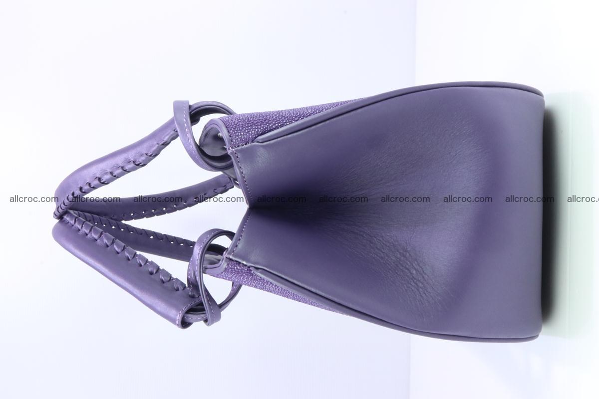 Stingray leather women's handbag 388 Foto 8