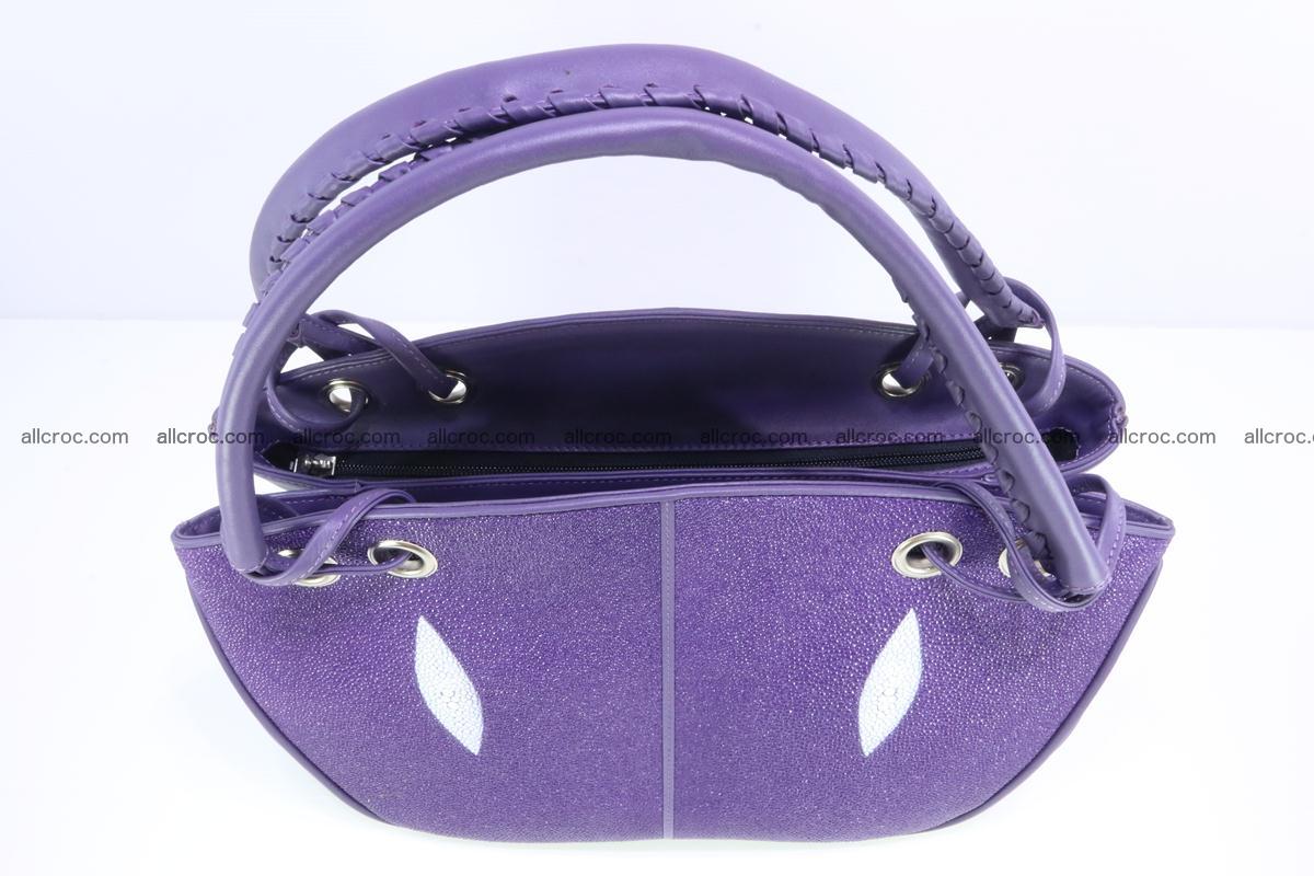 Stingray leather women's handbag 388 Foto 4
