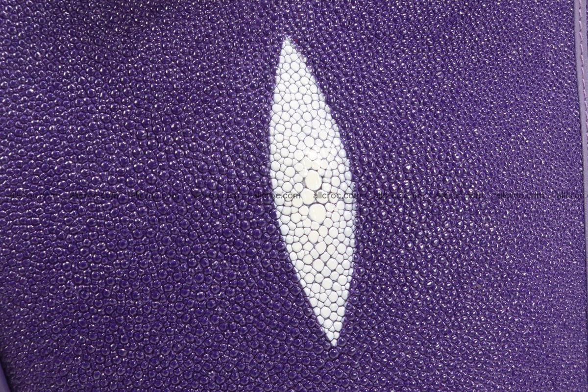 Stingray leather women's handbag 388 Foto 3