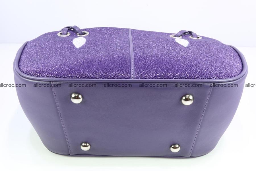Stingray leather women's handbag 388