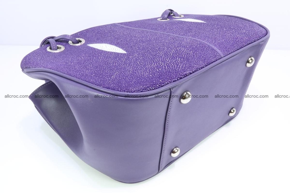 Stingray leather women's handbag 388 Foto 7
