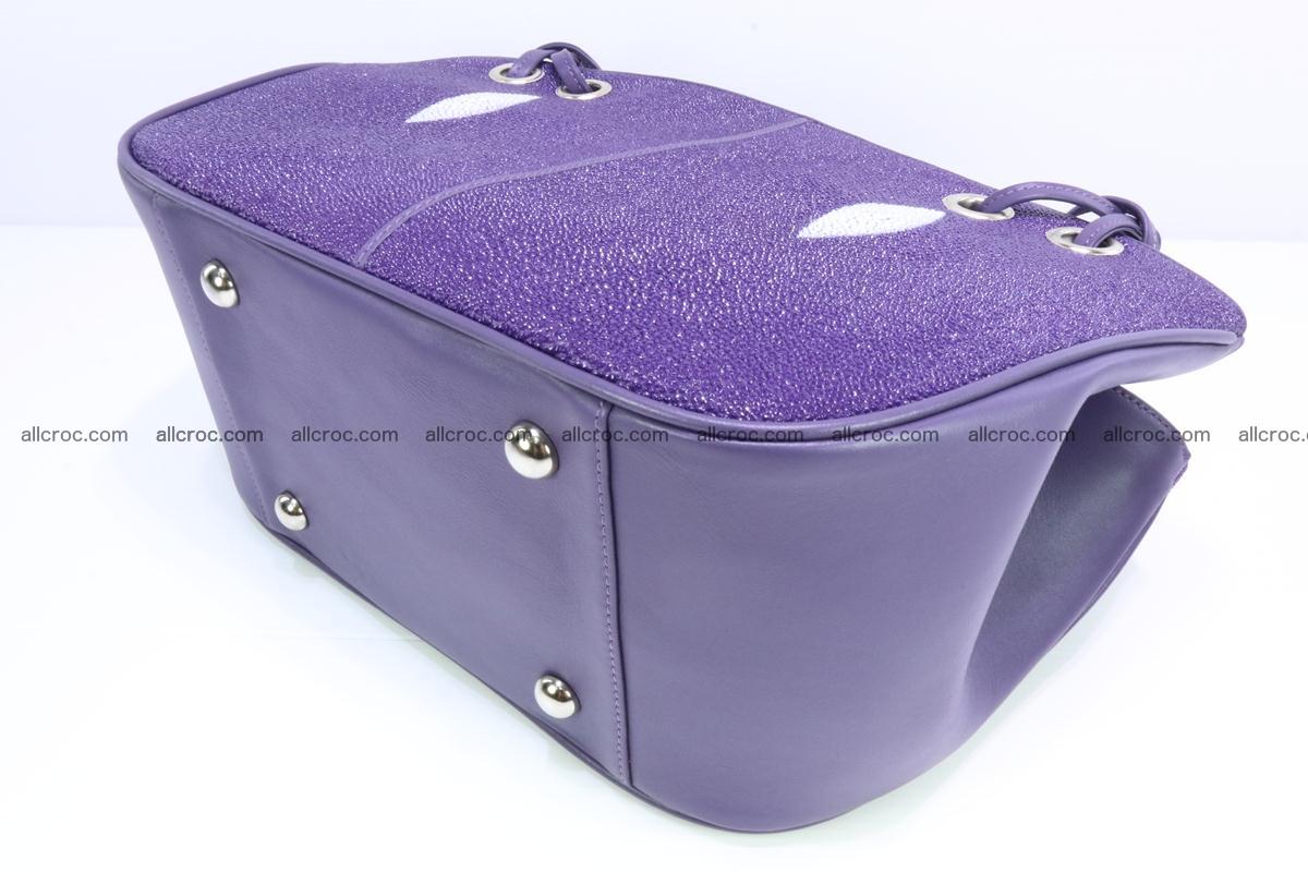 Stingray leather women's handbag 388 Foto 5