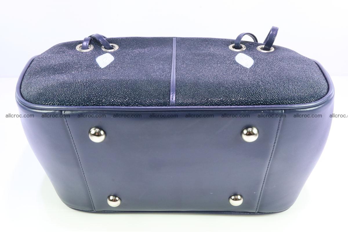 Stingray leather women's handbag 389 Foto 7