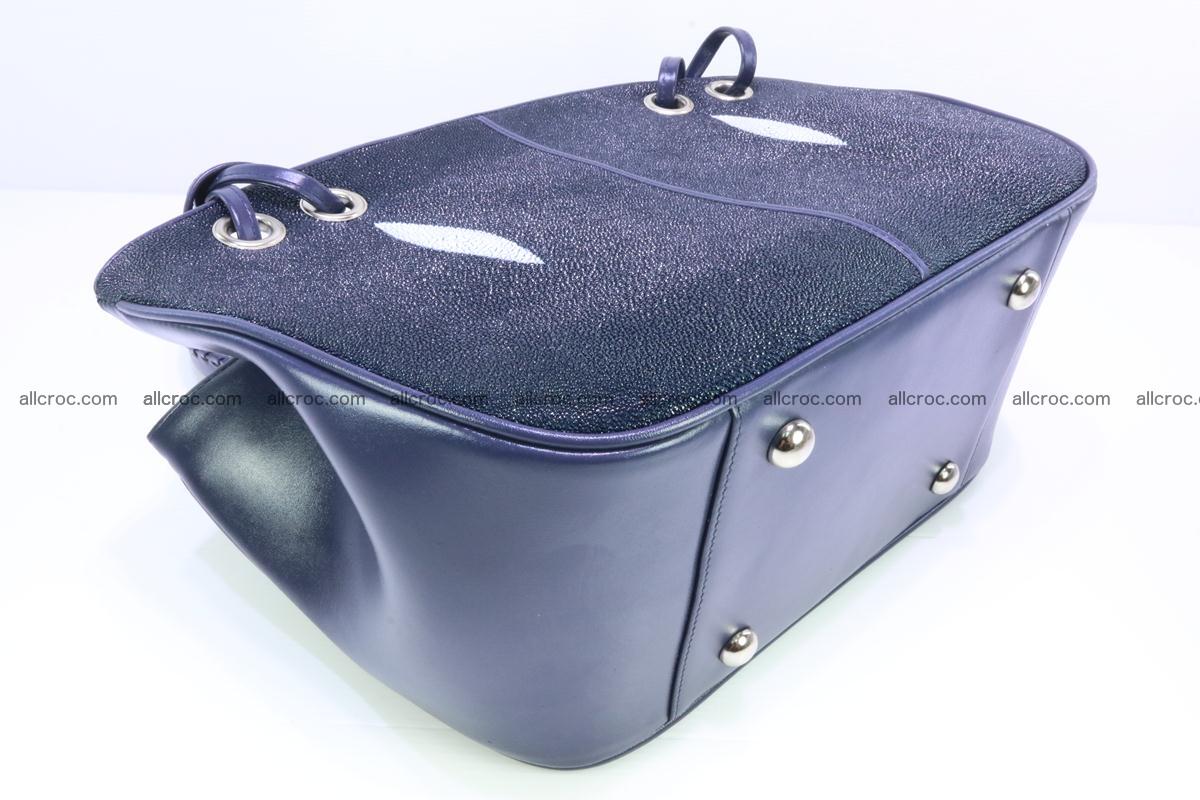 Stingray leather women's handbag 389 Foto 6