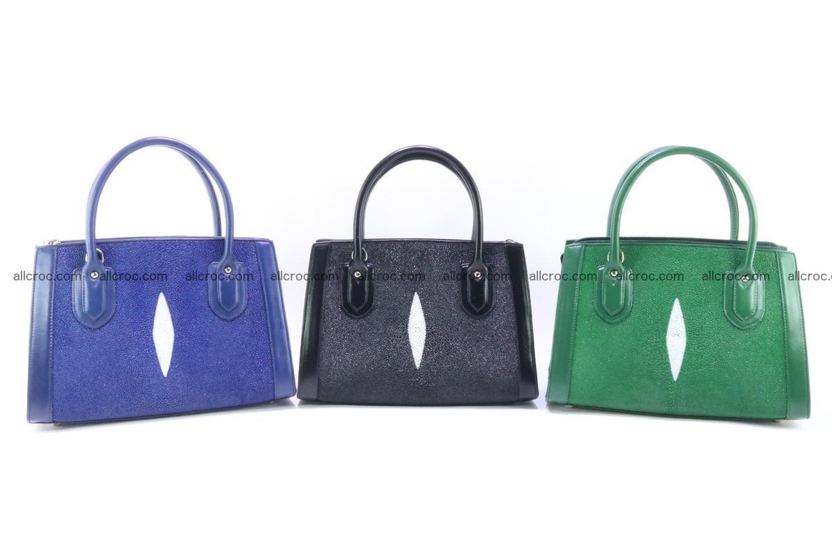 Stingray skin handbag 379 Foto 13