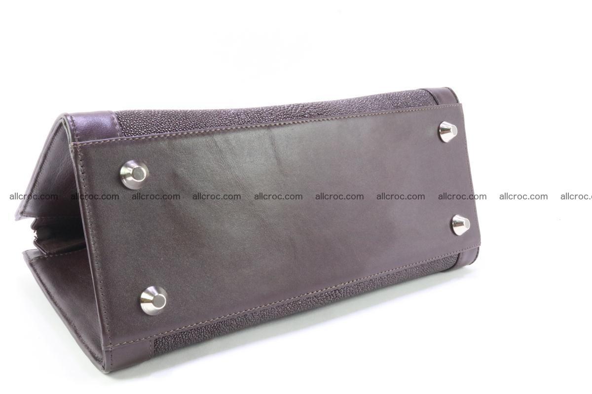 Stingray skin handbag 381 Foto 4
