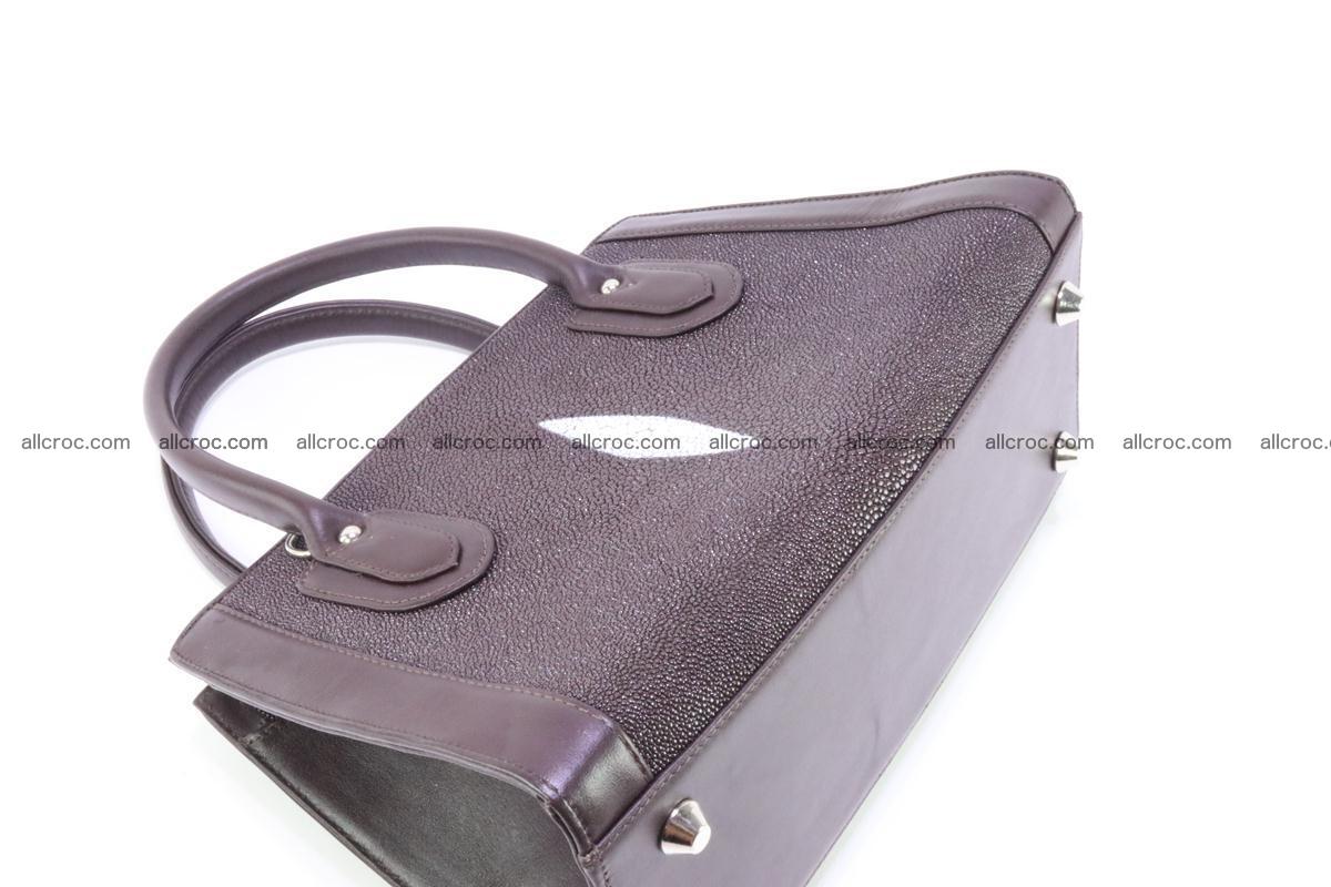 Stingray skin handbag 381 Foto 5