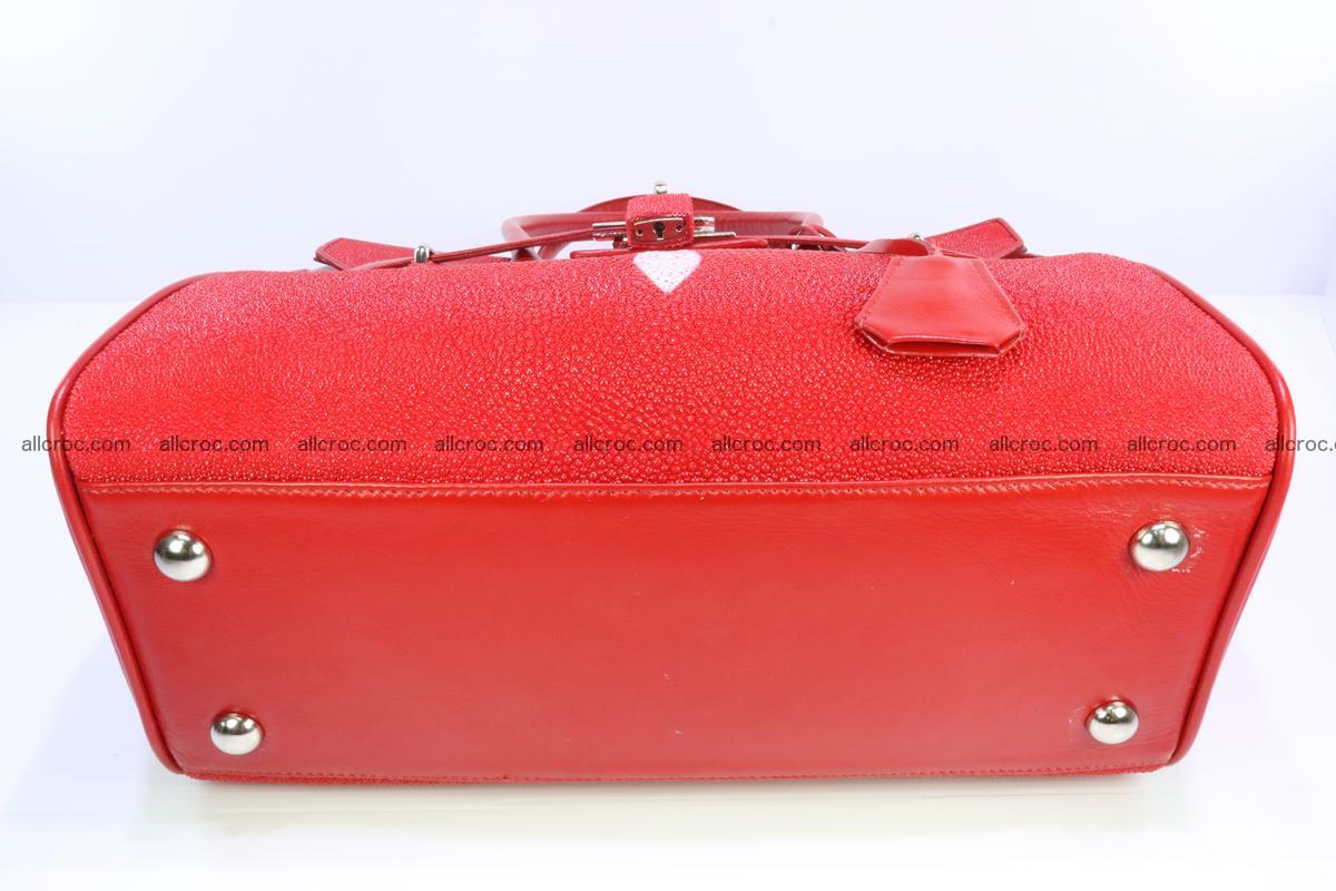 Stingray skin handbag replica of Hermes Birkin 384 Foto 9