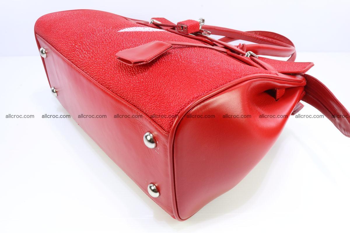 Stingray skin handbag replica of Hermes Birkin 384 Foto 11