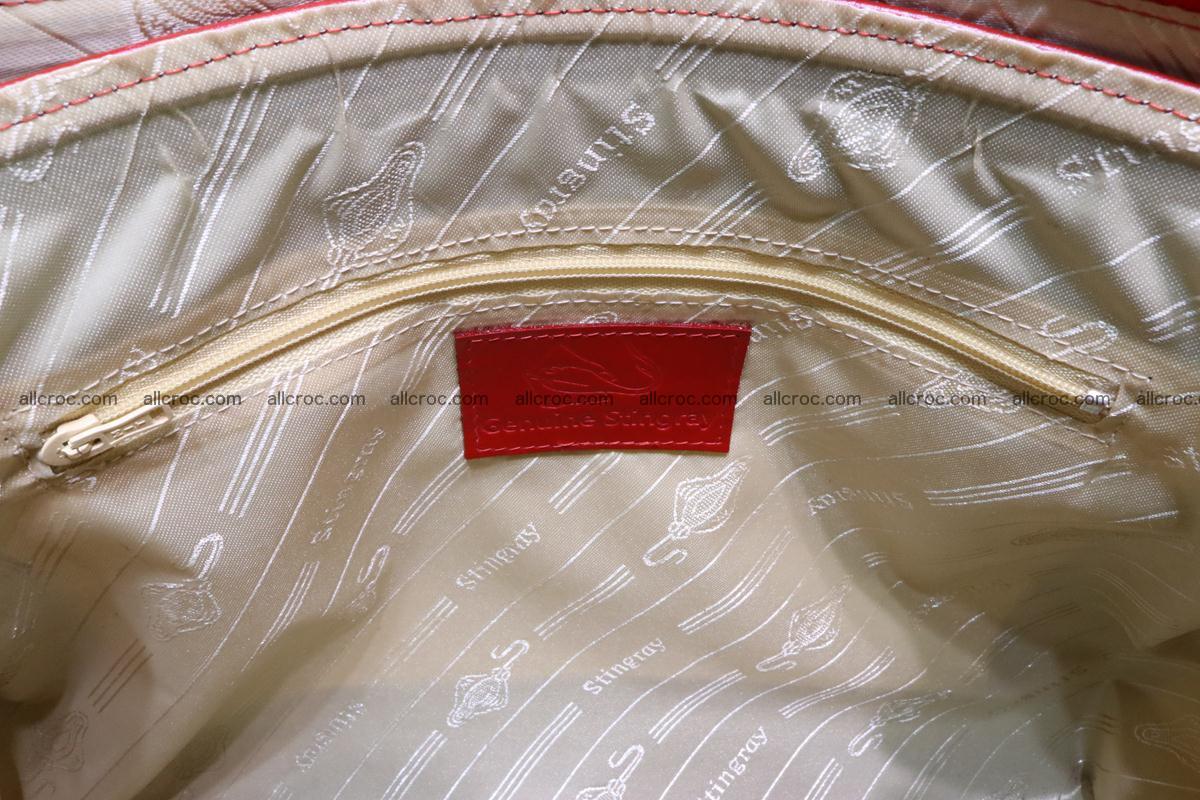 Stingray skin handbag replica of Hermes Birkin 384 Foto 14