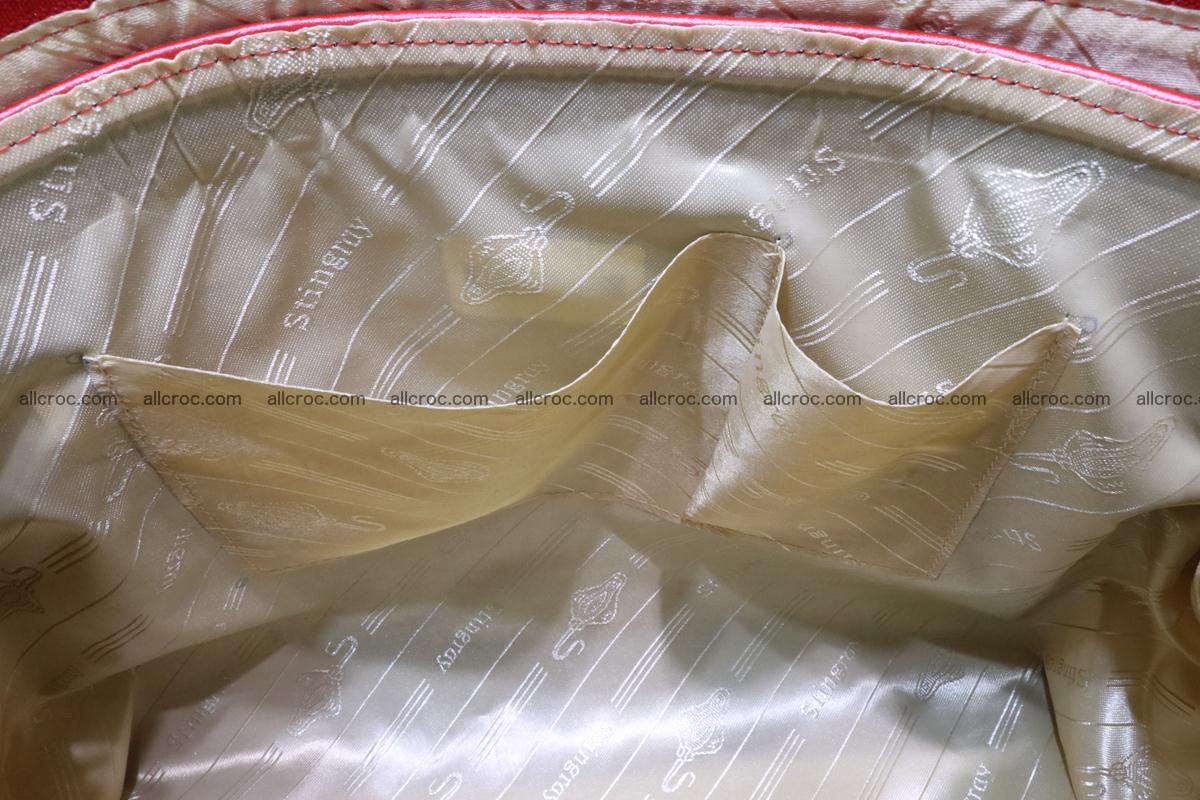 Stingray skin handbag replica of Hermes Birkin 384 Foto 13