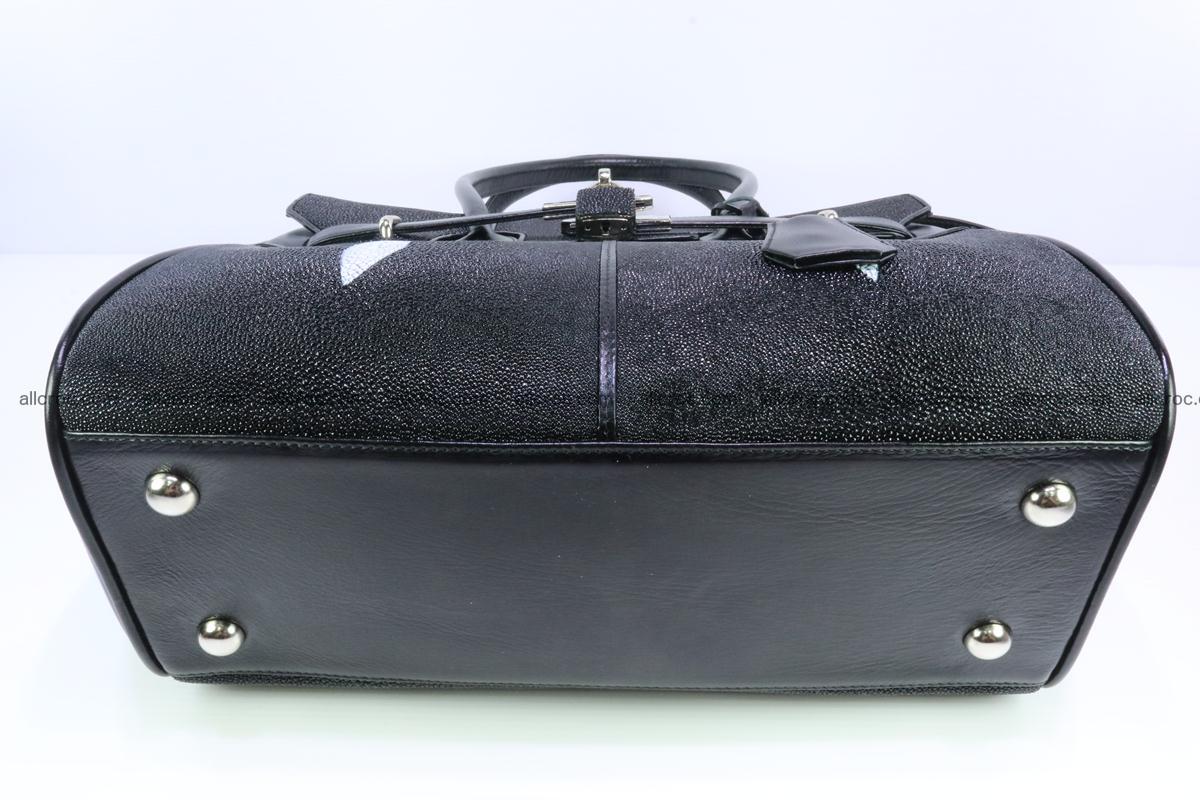Stingray skin handbag replica of Hermes Birkin 385 Foto 5