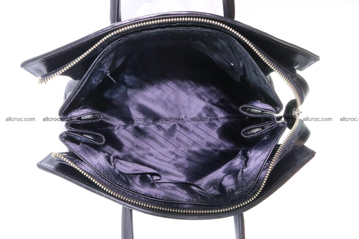 Stingray skin handbag replica of Hermes Birkin 385 Foto 11