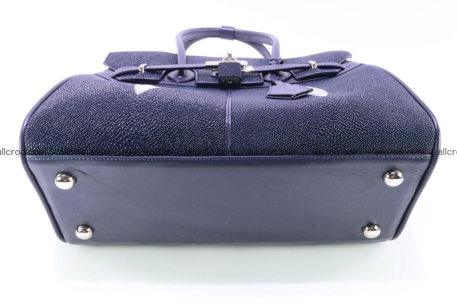 Stingray skin handbag replica of Hermes Birkin 386