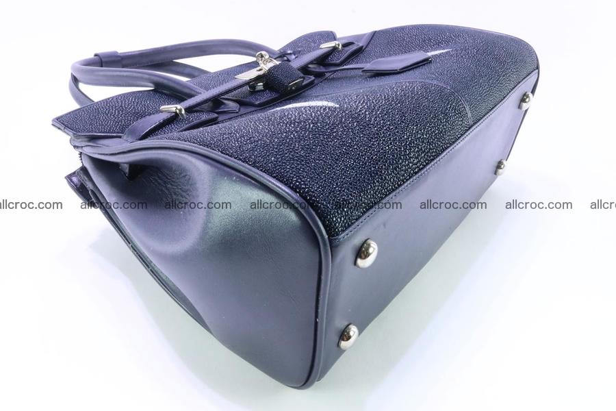 Stingray skin handbag replica of Hermes Birkin 386