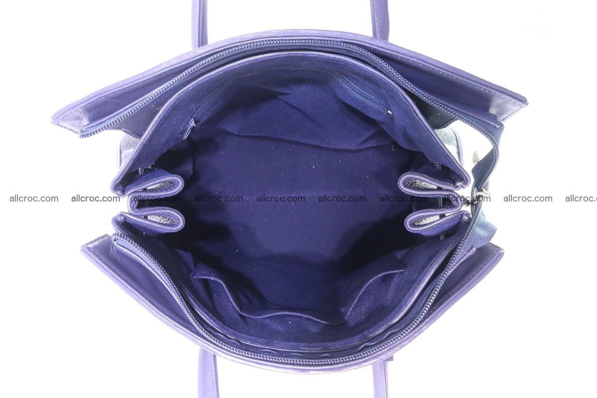Stingray skin handbag replica of Hermes Birkin 386 Foto 11