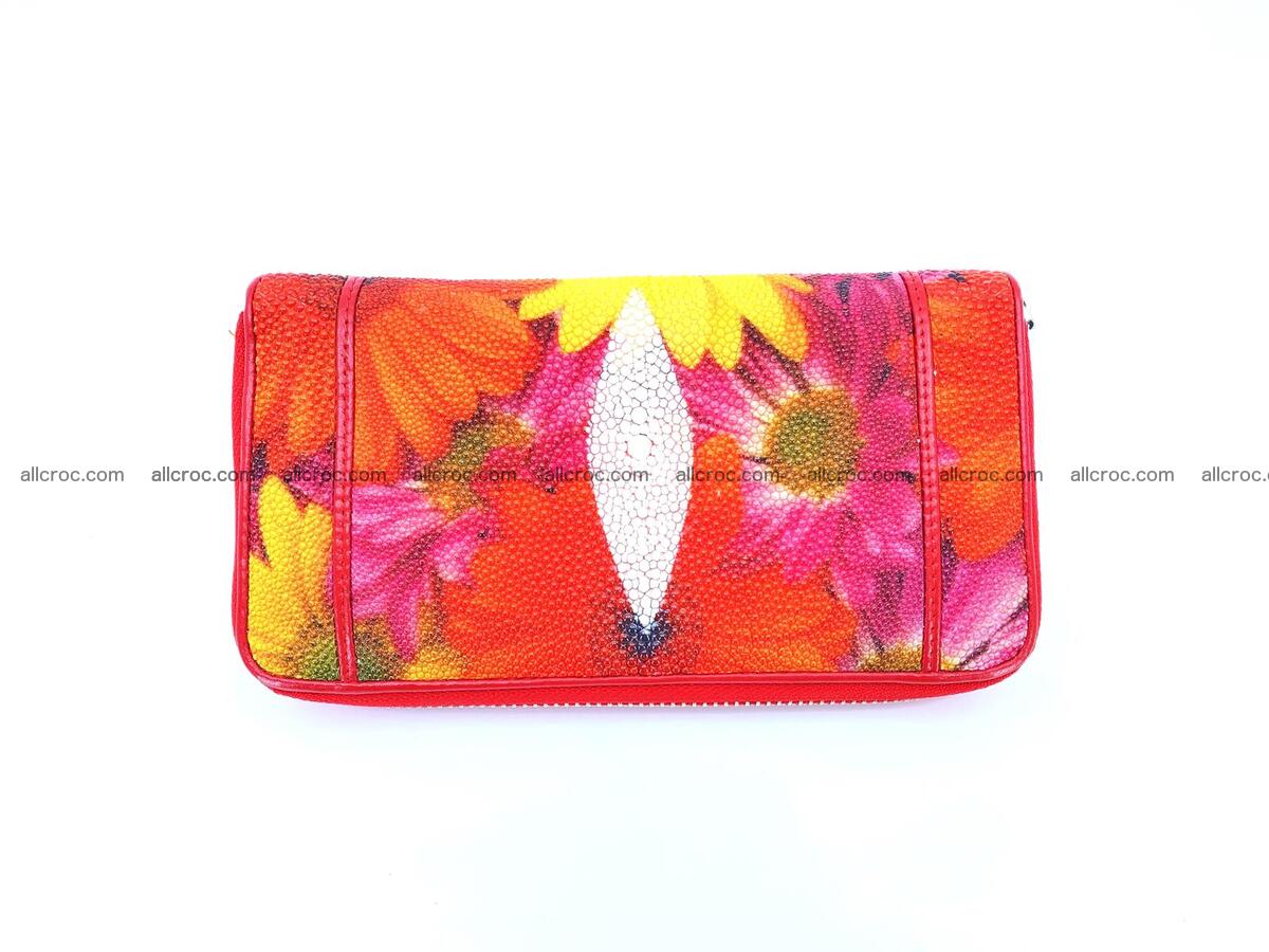 Stingray skin wallet 1 zip 1600 Foto 1