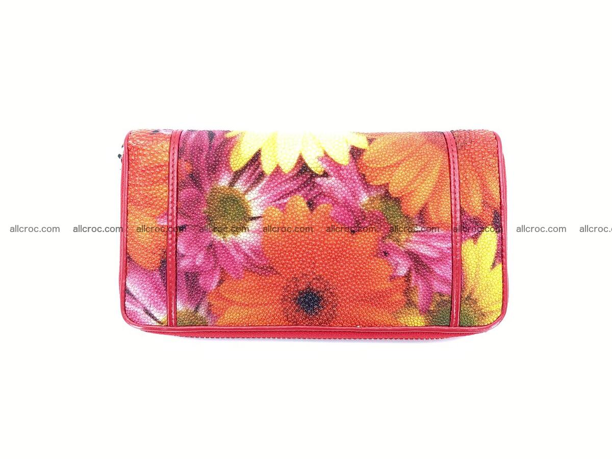 Stingray skin wallet 1 zip 1600 Foto 0