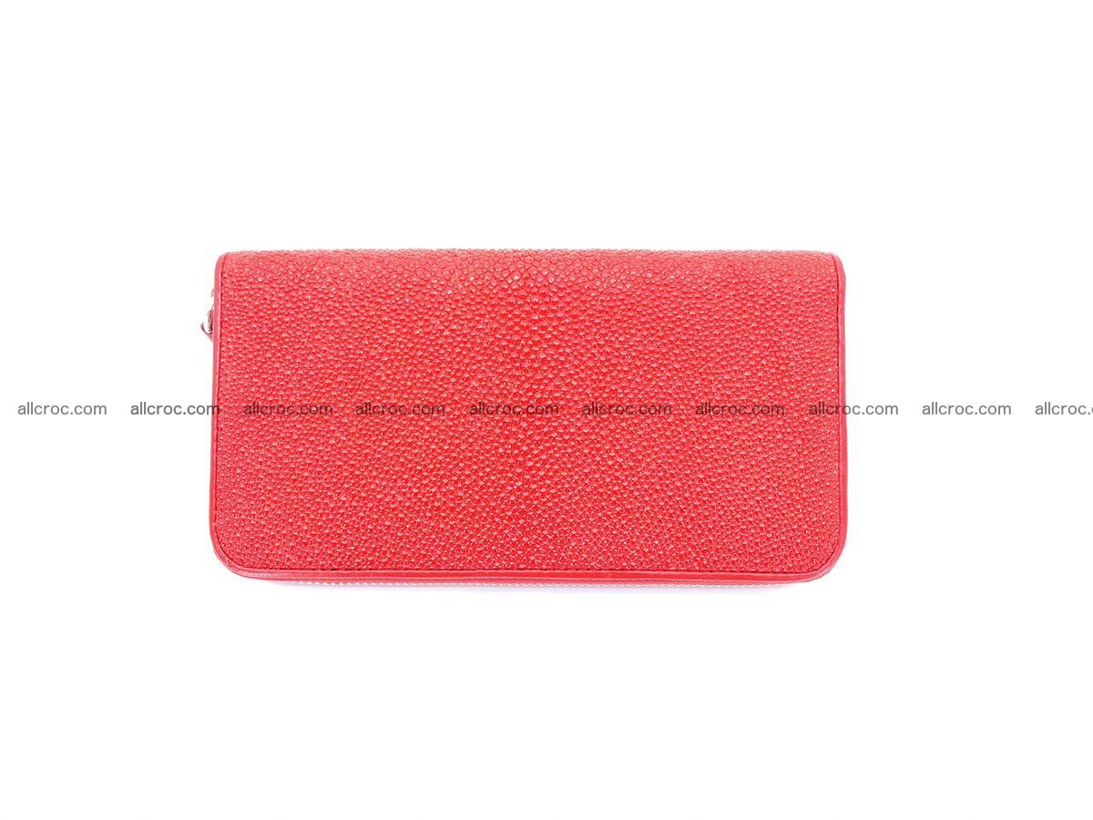 Stingray skin wallet  1 zip 1170 Foto 2