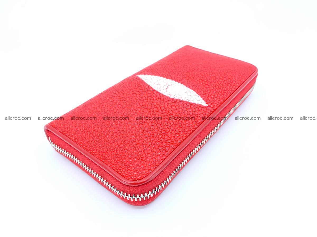 Stingray skin wallet  1 zip 1170 Foto 0
