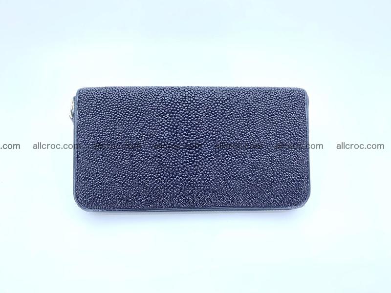 Stingray skin wallet  1 zip 1171