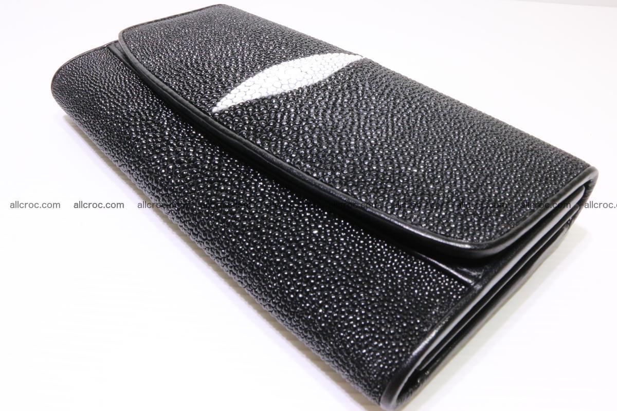 Stingray skin wallet for women 343 Foto 5