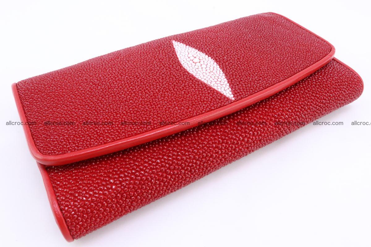 Stingray skin wallet for women 342 Foto 6