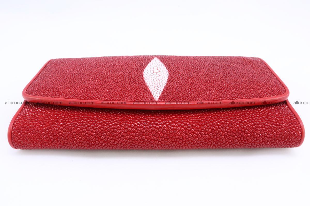 Stingray skin wallet for women 342 Foto 5