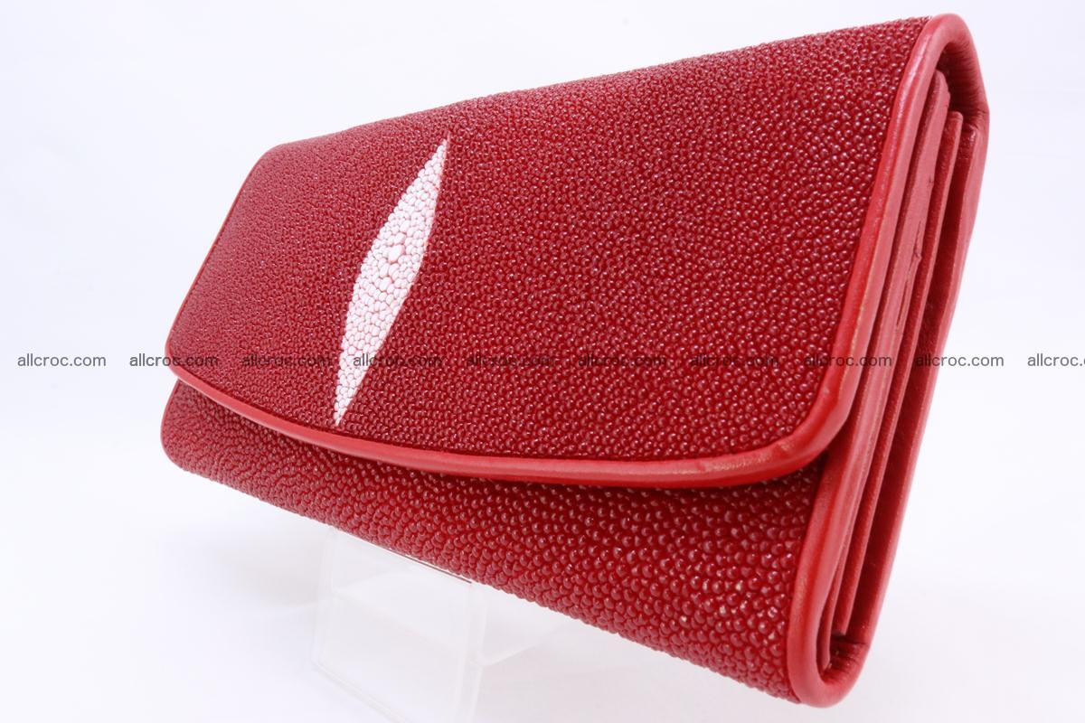 Stingray skin wallet for women 342 Foto 3