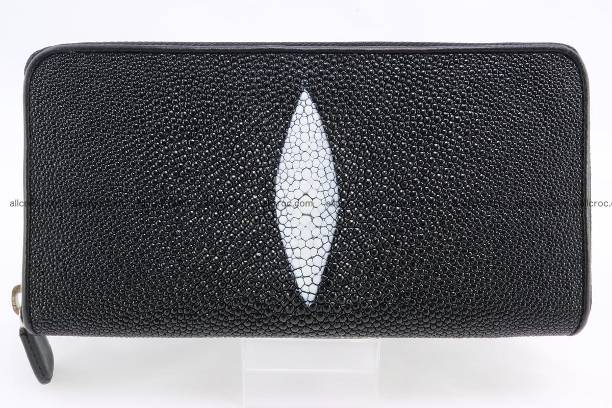 Stingray skin wallet with 1 zip 344 Foto 0