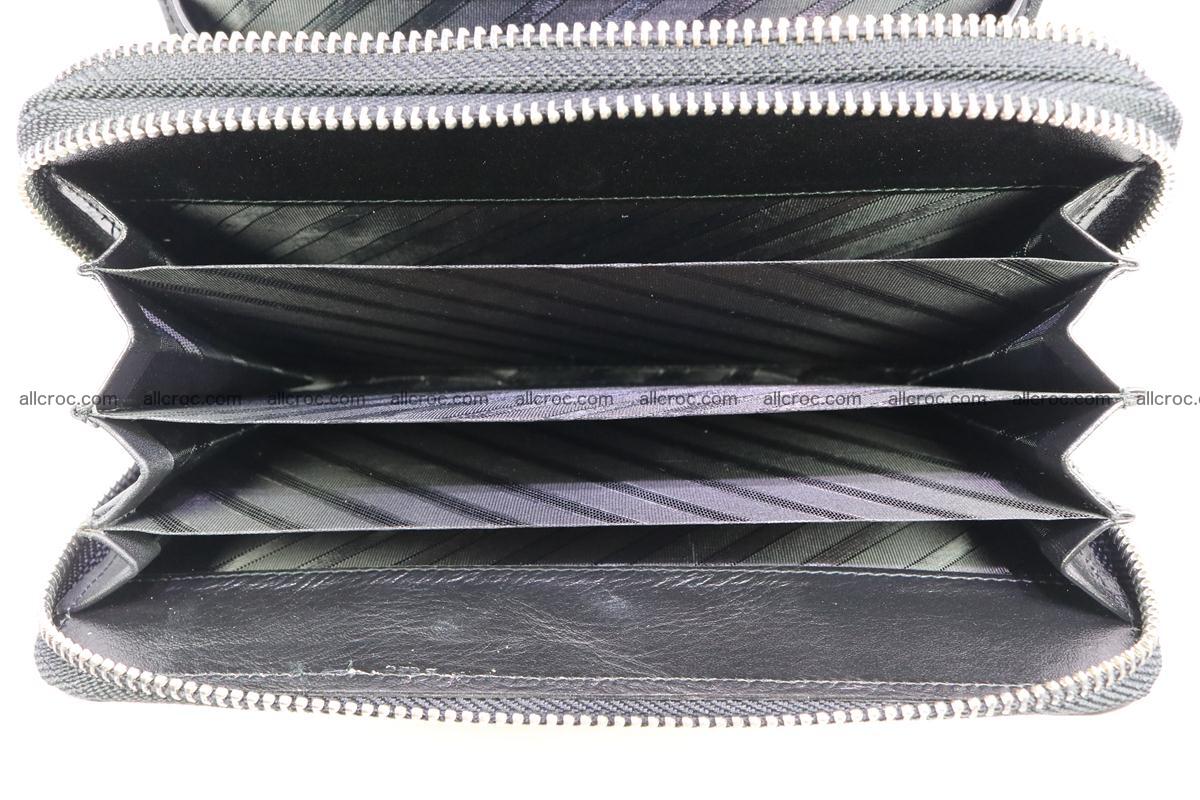 Stingray skin wallet with 2 zips 347 Foto 9
