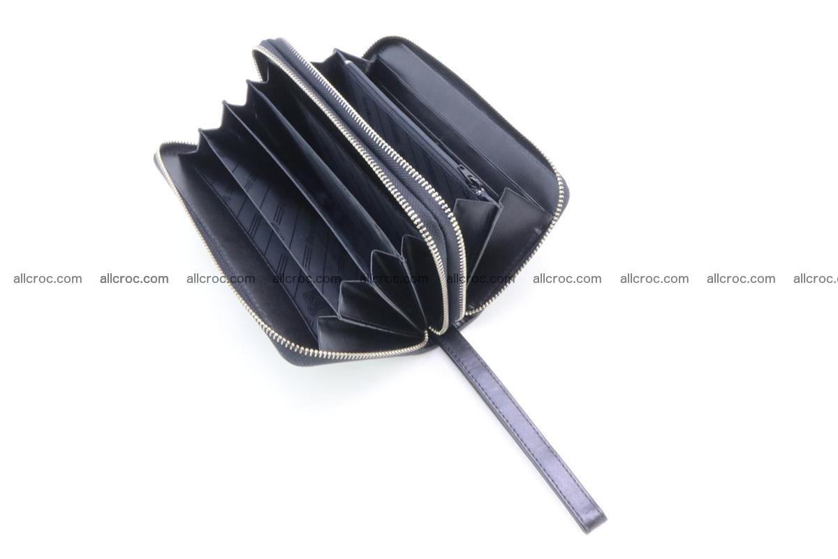 Stingray skin wallet with 2 zips 346 Foto 8