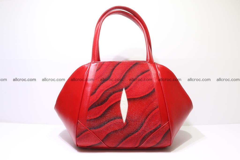 Stingray skin womens handbag 398 Foto 0