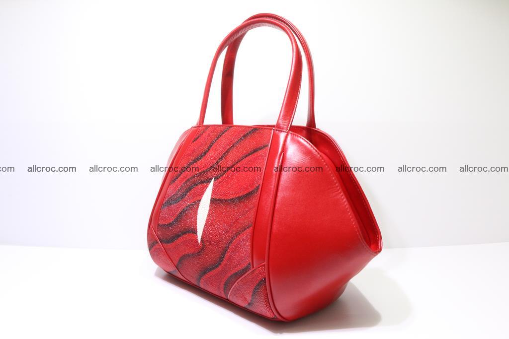 Stingray skin womens handbag 398 Foto 1